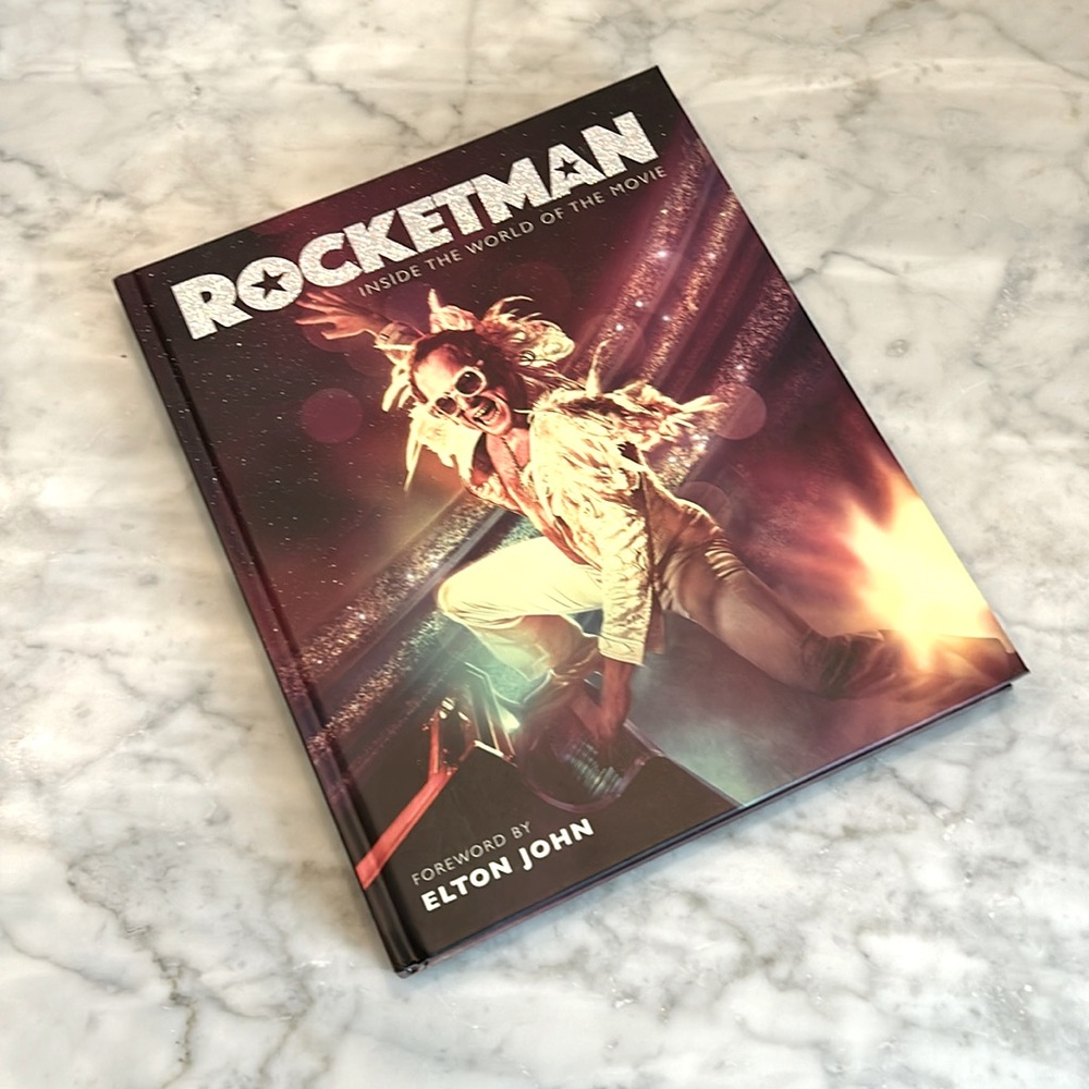 NWT Elton John book - Rocketman 🚀 behind the movie